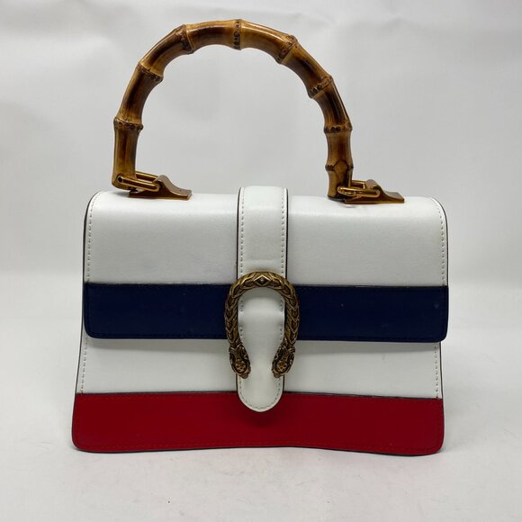 Gucci Handbags - Gucci Dionysus Bamboo Top Colorblock Bag